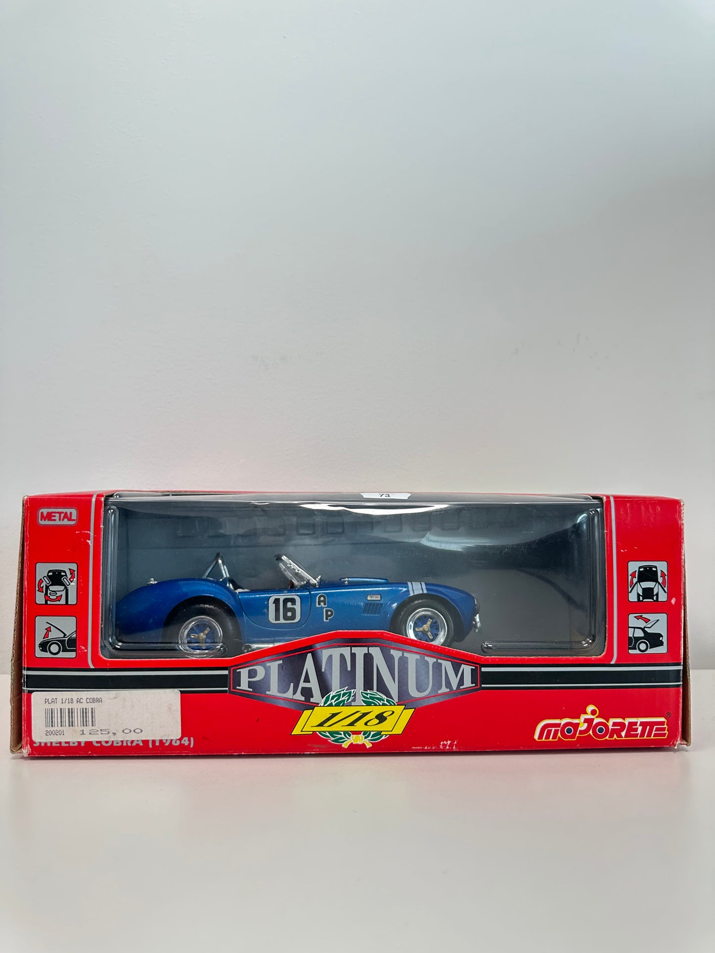 Majorette Shelby Cobra 4411 (1964) 1/18
