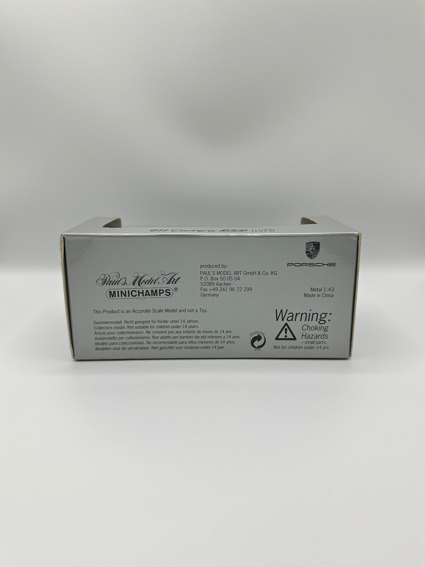 Collection Porsche Minichamps 1/43